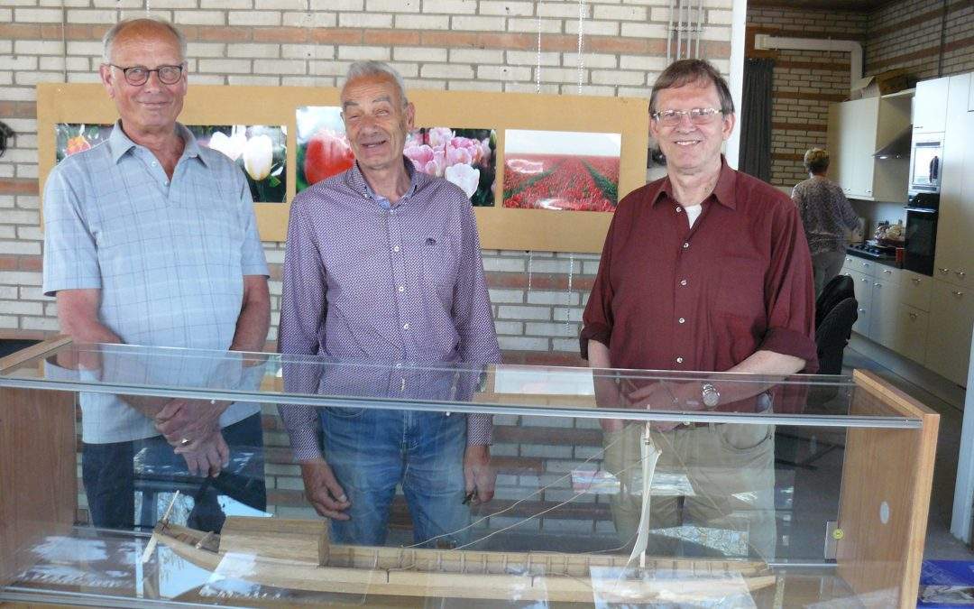 Museum Veldzicht ontvangt prachtig schaalmodel Romeinse vrachtboot
