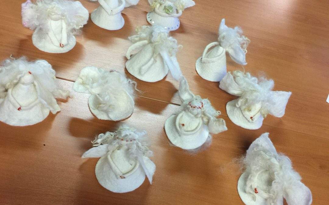 Workshop Kerstengeltje vilten zondag 11 december