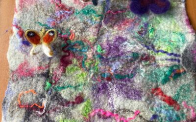 Workshop Bloemen en insecten vilten