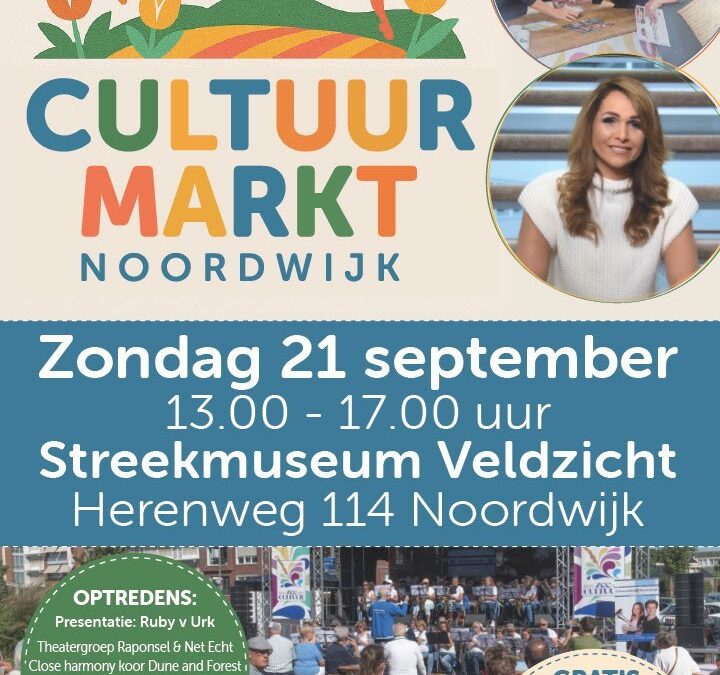 Cultuurmarkt 21 september