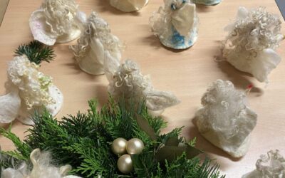 Workshop Kerstengeltjes vilten